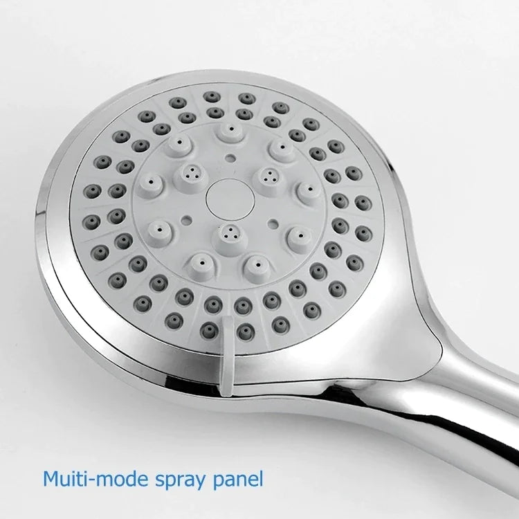 High Pressure Shower Head 5 Settings Handheld Shower Heads Spray With 5 FT Hose