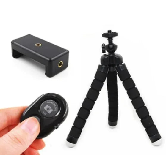 Compatible with Apple Mobile Phone Mini Flexible Octopus Tripod Stand