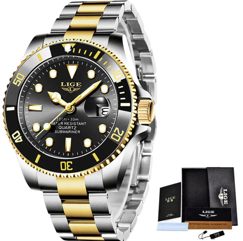 Men's Quartz Waterproof Watch